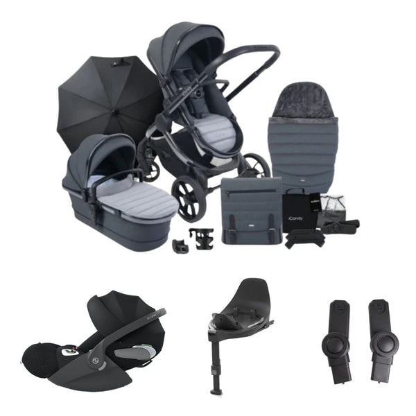 iCandy Peach 7 Complete - Winter Offer with Cybex Cloud T & Base T