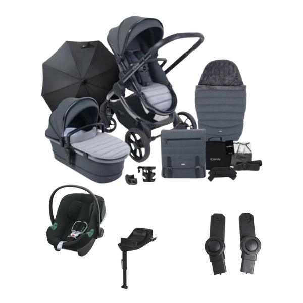 iCandy Peach 7 Complete Bundle Winter Offer with Cybex Aton B2 & Base