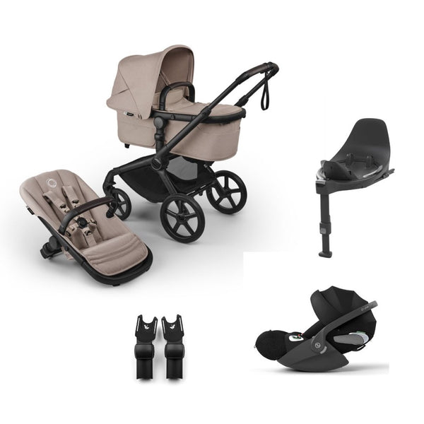 Bugaboo Fox 5 Renew Travel System with Cybex Cloud T & Base Cloud t