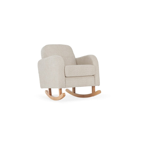 CuddleCo Etta Boucle Nursing Chair - Mushroom