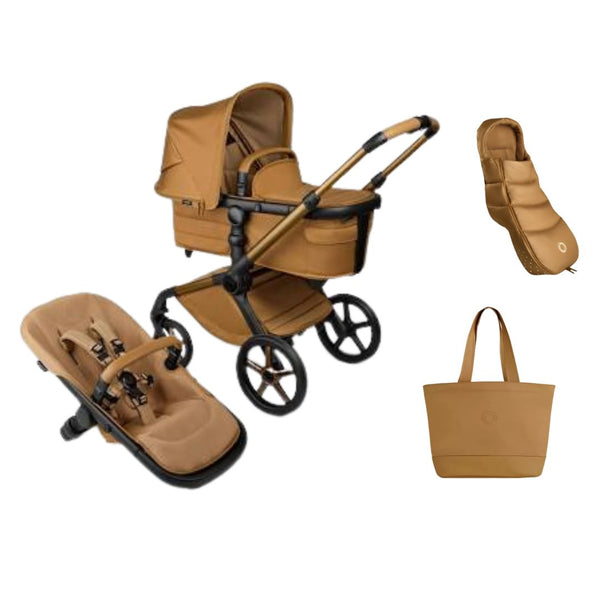 Bugaboo Fox 5 Noir Limited Edition Bundle - Amber Glow