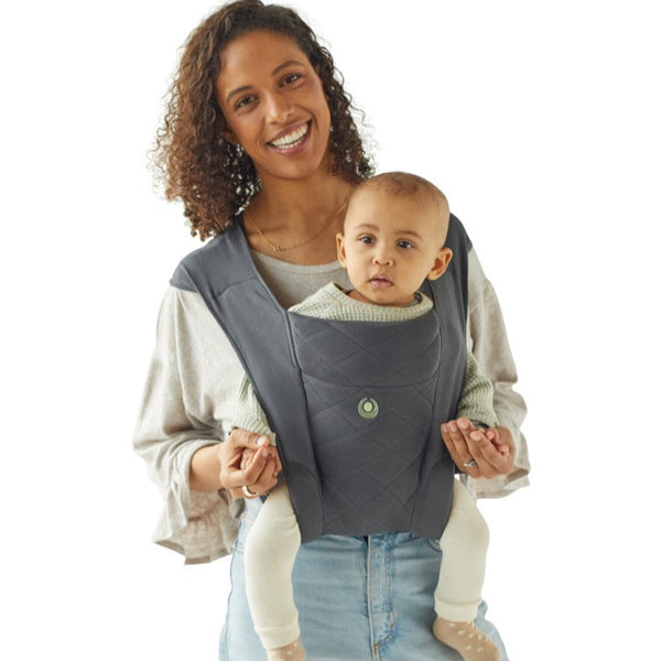 Gaia Baby Soft Newborn+ Carrier Organic Cotton Graphite