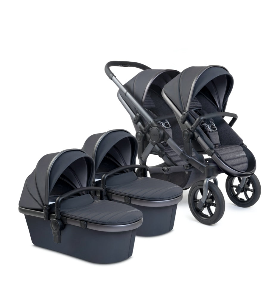 iCandy Peach All Terrain 7 Storm Twin Pushchair Baby Moon Baby Shop