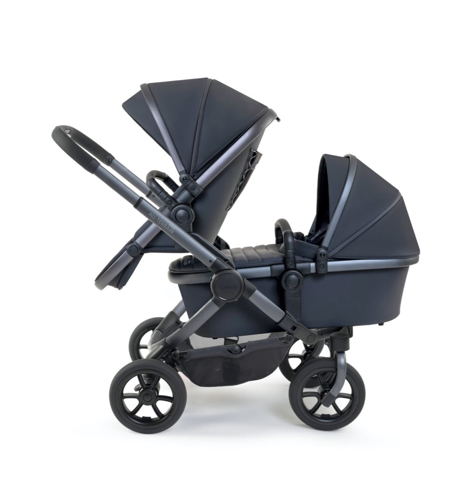 iCandy Peach All Terrain 7 Storm Double Pushchair Baby Moon Baby Shop