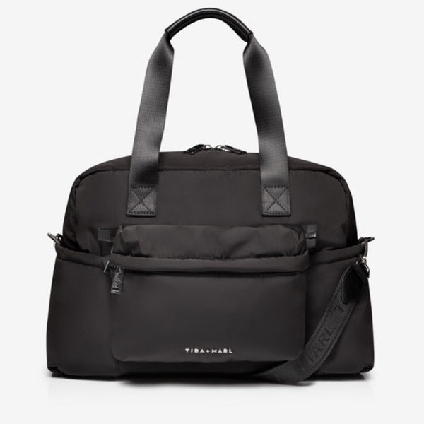 Tiba + Marl Phoenix Eco Holdall Changing Bag Black