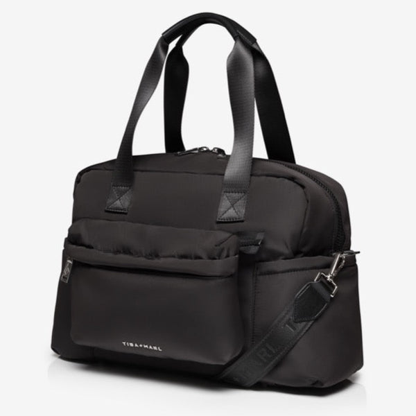 Tiba + Marl Phoenix Eco Holdall Changing Bag Black