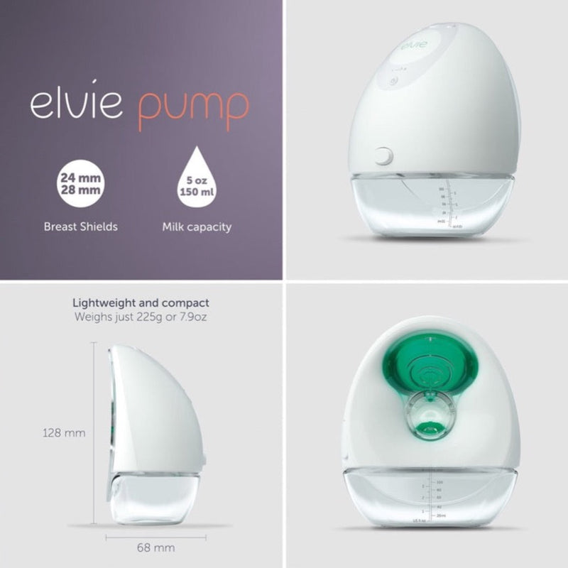 Elvie Double Electric Breast Pump– Baby Moon Baby Shop